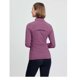 Polar com gola de fecho LeMieux Frances mulher Malva