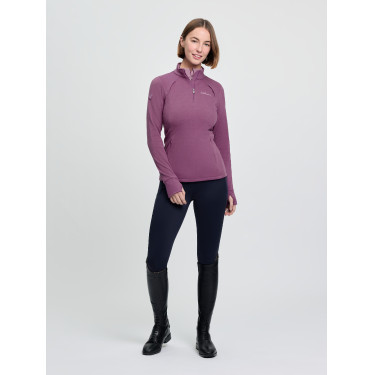 Polar com gola de fecho LeMieux Frances mulher Malva