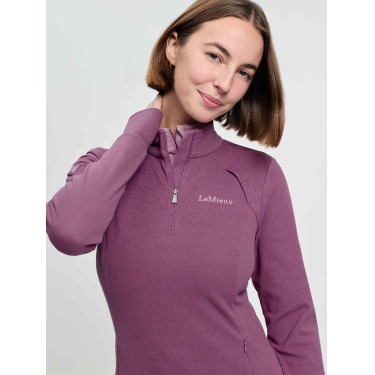 Polar com gola de fecho LeMieux Frances mulher Malva