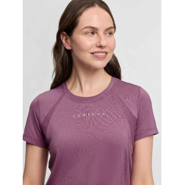 Camiseta esportiva LeMieux Malva