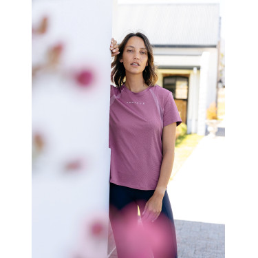 Camiseta esportiva LeMieux Malva