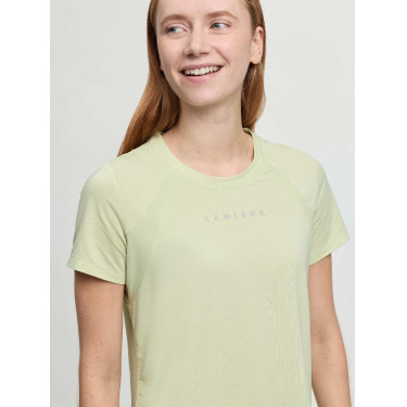 Camiseta esportiva LeMieux Macaron Branco