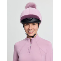 Gorro com pompom removível LeMieux Clássico Fondant Rosa Gorro com pompom removível LeMieux Clássico Fondant Rosa