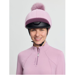 Gorro com pompom removível LeMieux Clássico Fondant Rosa Gorro com pompom removível LeMieux Clássico Fondant Rosa