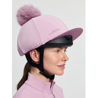 Gorro com pompom removível LeMieux Clássico Fondant Rosa Gorro com pompom removível LeMieux Clássico Fondant Rosa