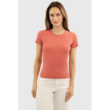 Camiseta Harcour Tarlala Toranja Rosa Camiseta Harcour Tarlala Toranja Rosa