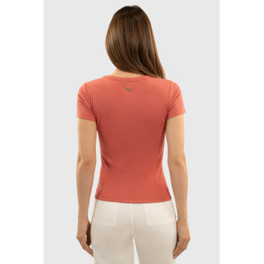 Camiseta Harcour Tarlala Toranja Rosa Camiseta Harcour Tarlala Toranja Rosa