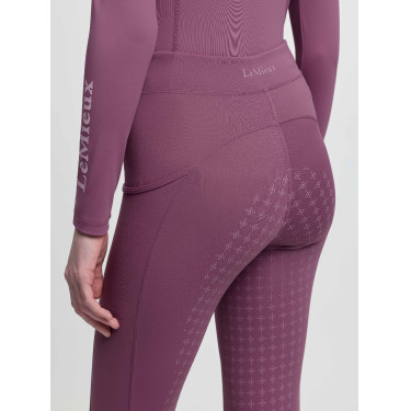 Calças de equitação Young Rider LeMieux Orla Harlow Coral Crush Malva Calças de equitação Young Rider LeMieux Orla Harlow Coral Crush Malva