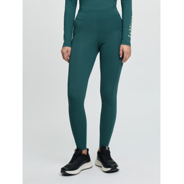 Calças de equitação Young Rider LeMieux Orla Harlow Coral Crush Selva Branco