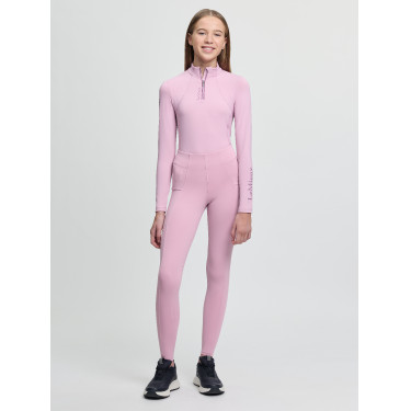Calças de equitação Young Rider LeMieux Orla Harlow Coral Crush Fondant Rosa