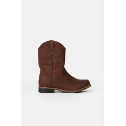Botas western Horze Cassidy em couro Castanho