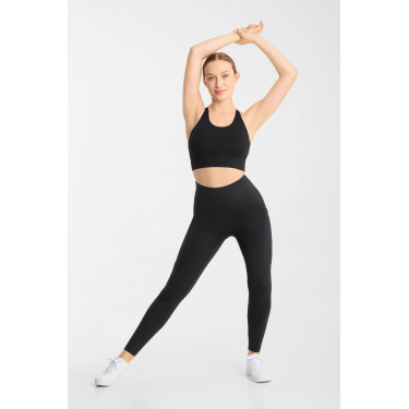 Soutien desportivo Horze Alisa Preto