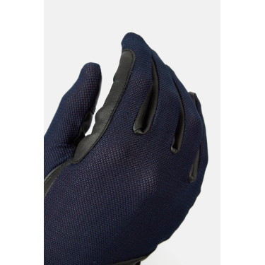 Luvas de equitação Horze Ally mesh Marinho escuro Azul