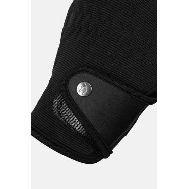 Luvas de equitação Horze Young Rider Romy Preto