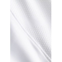 Legging de equitação B Vertigo Diana com fundo integral compressivo feminino Branco brilhante