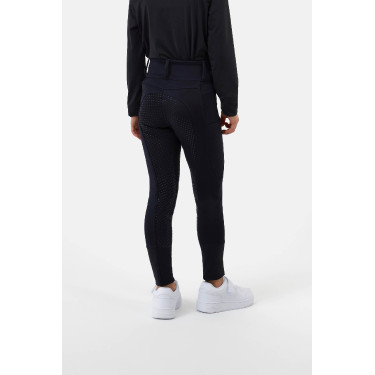 Calças de equitação Horze com culote integral Young Rider Evelyn Marinho escuro Azul Calças de equitação Horze com culote integral Young Rider Evelyn Marinho escuro Azul