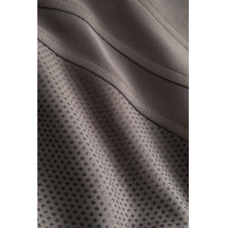 Calças de equitação Horze Chara mulher full grip Madeira à deriva Cinzento