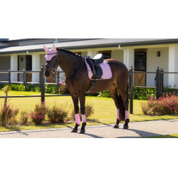 Tapis de dressage LeMieux Essence Square Fondant Rosa