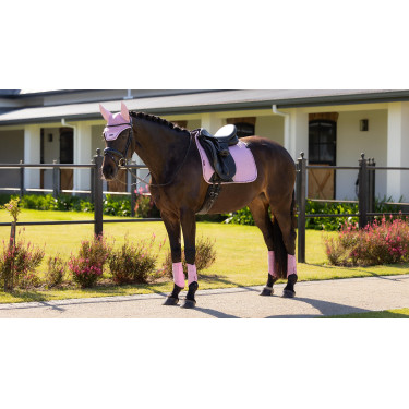 Tapis de dressage LeMieux Essence Square Fondant Rosa