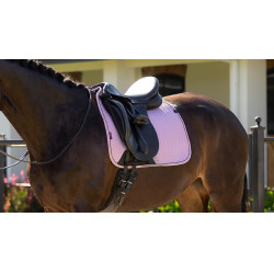 Tapis de dressage LeMieux Essence Square Fondant Rosa
