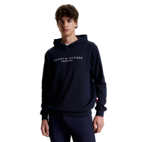 Sweatshirt com capuz para homem Tommy Hilfiger Equestrian com logótipo Céu do deserto Azul