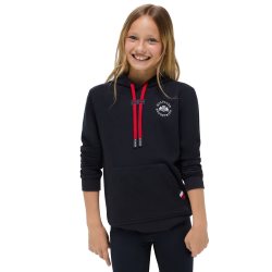 Sweat com capuz Laguna Tommy Hilfiger Equestrian Young Rider logo Céu do deserto Azul
