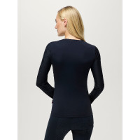 T-shirt Adel Sunguard de mangas compridas Tommy Hilfiger Equestrian mulher Céu do deserto Azul