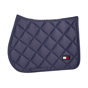 Manta de sela Tommy Hilfiger Equestrian Columbia Índigo desbotado Azul Manta de sela Tommy Hilfiger Equestrian Columbia Índigo desbotado Azul