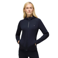Casaco corta-vento Tommy Hilfiger Equestrian Nevada para mulher Céu do deserto Azul
