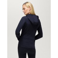 Casaco corta-vento Tommy Hilfiger Equestrian Nevada para mulher Céu do deserto Azul