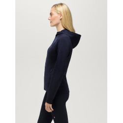 Casaco corta-vento Tommy Hilfiger Equestrian Nevada para mulher Céu do deserto Azul