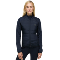 Casaco Hybrid feminino Tommy Hilfiger Equestrian Napa Céu do deserto Azul