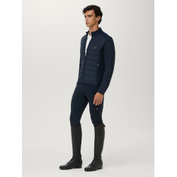 Casaco Hybrid Tommy Hilfiger Equestrian Cruz homem Céu do deserto Azul Casaco Hybrid Tommy Hilfiger Equestrian Cruz homem Céu do deserto Azul
