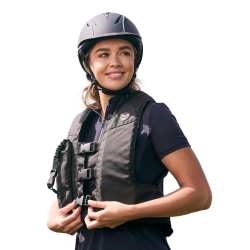 Colete airbag Spark Hippodrome Preto