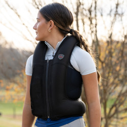 Colete airbag Spark Manège Preto