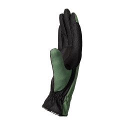 Luvas de equitação de verão Horze Nichelle feminino Borrifos marinhos Cinzento Luvas de equitação de verão Horze Nichelle feminino Borrifos marinhos Cinzento