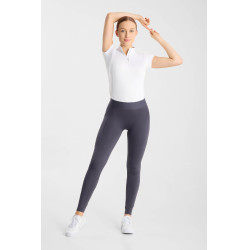Legging de equitação Horze Maia com fundo completo feminino Odisseia marinha Azul-marinho Legging de equitação Horze Maia com fundo completo feminino Odisseia marinha Azul-marinho