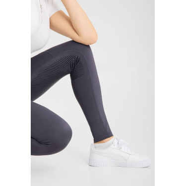 Legging de equitação Horze Maia com fundo completo feminino Odisseia marinha Azul-marinho Legging de equitação Horze Maia com fundo completo feminino Odisseia marinha Azul-marinho