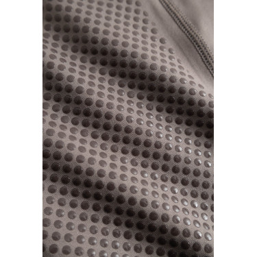 Legging de equitação Horze Maia com fundo completo feminino Madeira à deriva Cinzento