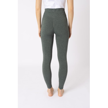 Collants Scrunch Horze Nessa full grip sem costuras Coroa de louros verde Collants Scrunch Horze Nessa full grip sem costuras Coroa de louros verde