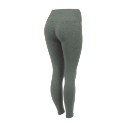 Collants Scrunch Horze Nessa full grip sem costuras Coroa de louros verde