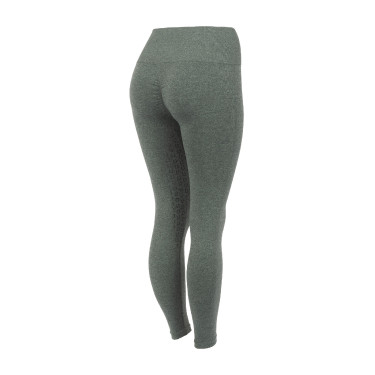 Collants Scrunch Horze Nessa full grip sem costuras Coroa de louros verde
