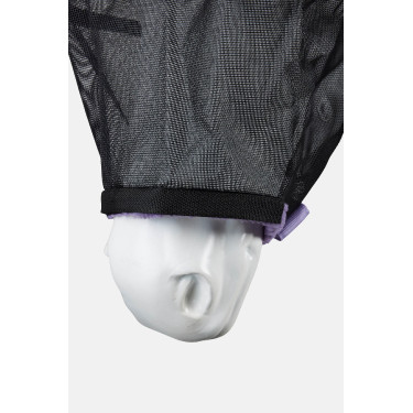 Máscara anti-moscas Horze com armação Geada de lavanda