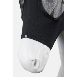 Máscara anti-moscas Horze elástica de enfiar Preto