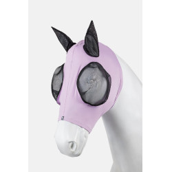 Máscara anti-moscas Horze elástica de enfiar Geada de lavanda