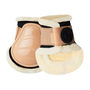 Protetor de boleto Caliber Horze com lã Castanho biscoito