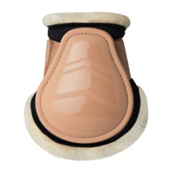 Protetor de boleto Caliber Horze com lã Castanho biscoito