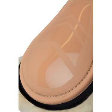 Protetor de boleto Caliber Horze com lã Castanho biscoito