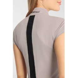 Camiseta de treino B Vertigo Joelle de manga curta para mulher Inscrutável Bege