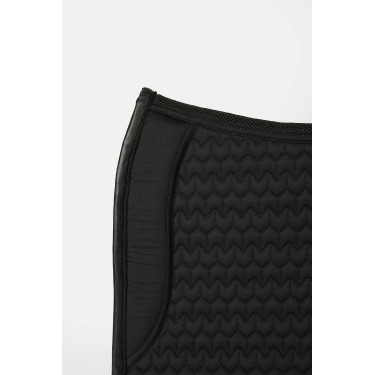 Tapete de sela em veludo B Vertigo Velvet Beleza negra Preto